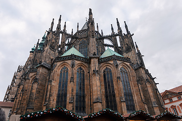 Image showing St. Vitus cathedral in prague czech republic