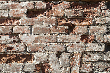 Image showing old brick wall