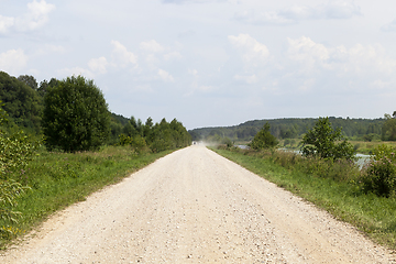 Image showing rural gravel road