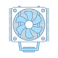 Image showing CPU Fan Icon