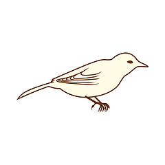 Image showing Sketch of Bird