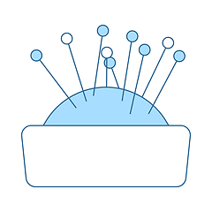 Image showing Pin Cushion Icon