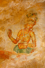 Image showing Sigiriya frescoes