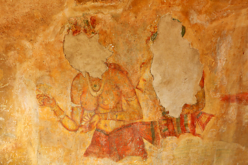 Image showing Sigiriya frescoes