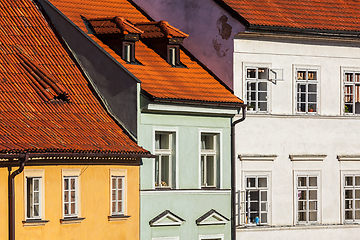 Image showing Prague Mala Strana houses