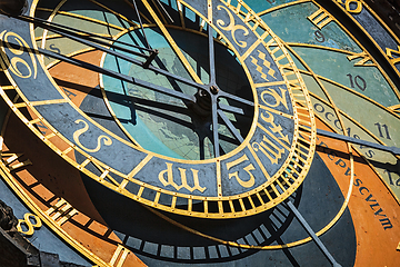 Image showing Prague astronomical clock