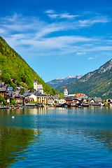 Image showing Hallstatt village, Austria