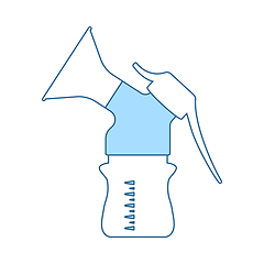 Image showing Breast Pump Icon