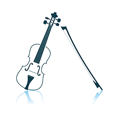 Image showing Violin Icon