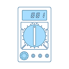 Image showing Multimeter Icon