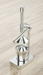 Image showing Silver citrus juicer