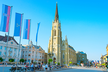 Image showing People Liberty Square Novi Sad