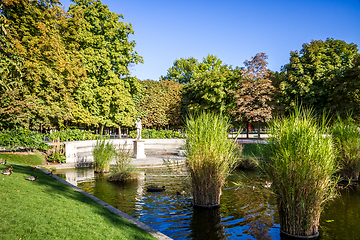 Image showing Tuileries Garden, Paris, France