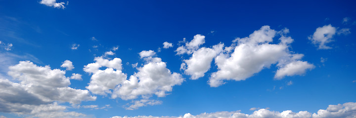 Image showing Cloudscape panorama