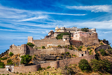 Image showing Kumbhalgarh fort, India