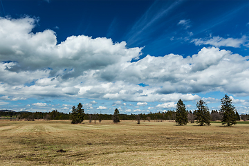 Image showing Bavarian Alps countryside landscape