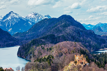 Image showing Old Hohenschwangau Castle in Germany