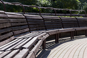 Image showing park bench