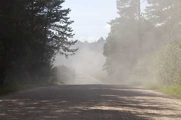Image showing rural dusty road