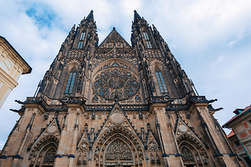 Image showing St. Vitus cathedral in prague czech republic