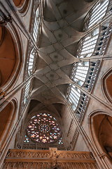 Image showing interior of Vitus Cathedral, Czech Republic