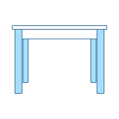 Image showing Dinner Table Icon