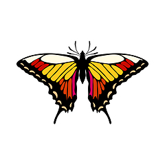 Image showing Butterfly Icon