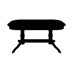 Image showing Table Silhouette