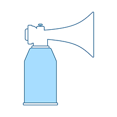 Image showing Football Fans Air Horn Aerosol Icon