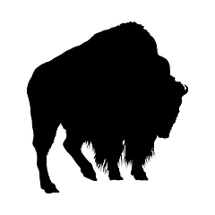 Image showing Yak Silhouette