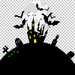 Image showing Happy halloween card