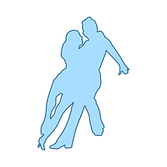 Image showing Dancing Pair Icon