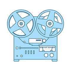 Image showing Reel Tape Recorder Icon