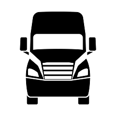 Image showing Truck Icon Front View