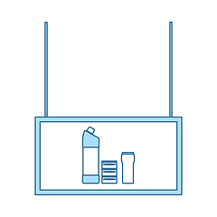 Image showing Household Chemicals Market Department Icon