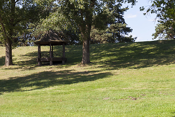 Image showing park gazebo