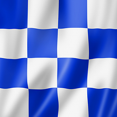 Image showing November international maritime signal flag