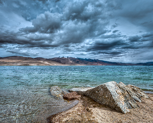 Image showing Lake Tso Moriri, Ladakh