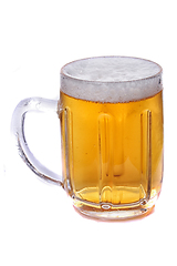 Image showing fresh beer isolated