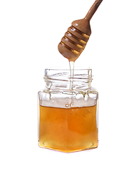 Image showing fresh honey isolated