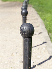 Image showing fence traffic transport