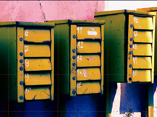 Image showing Mailboxes