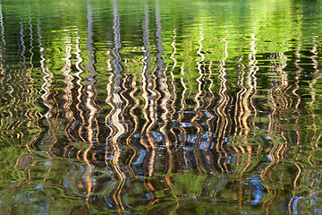 Image showing reflection in the water