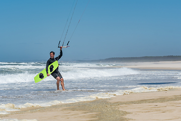 Image showing Kite Surfer