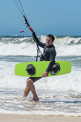 Image showing Kite Surfer