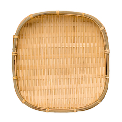 Image showing Wicker Basket Isolated