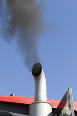 Image showing black smoke