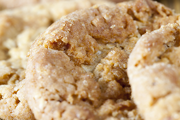 Image showing crumble wheat cookies