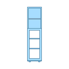 Image showing Narrow Cabinet Icon