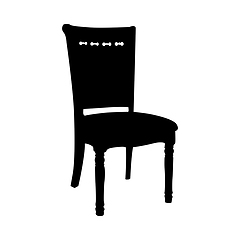 Image showing Chair Silhouette